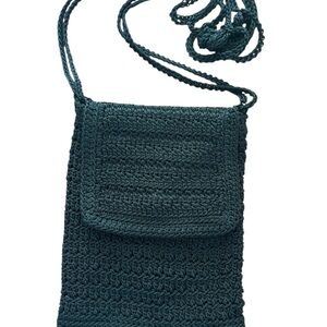 Gap ⭐️ Black Crochet Crossbody Bag